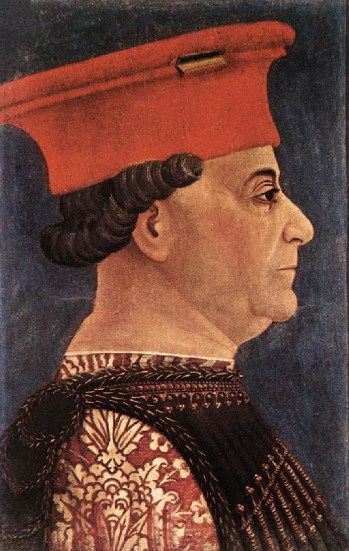 BEMBO, Bonifazio Portrait of Francesco Sforza Norge oil painting art